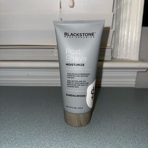 Blackstone Sandalwood Post Shave Moisturizer - Gray and White